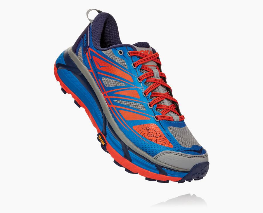 Hoka One One Mafate Speed 2 Trailskor Herr - Blå - QJYAF-7453